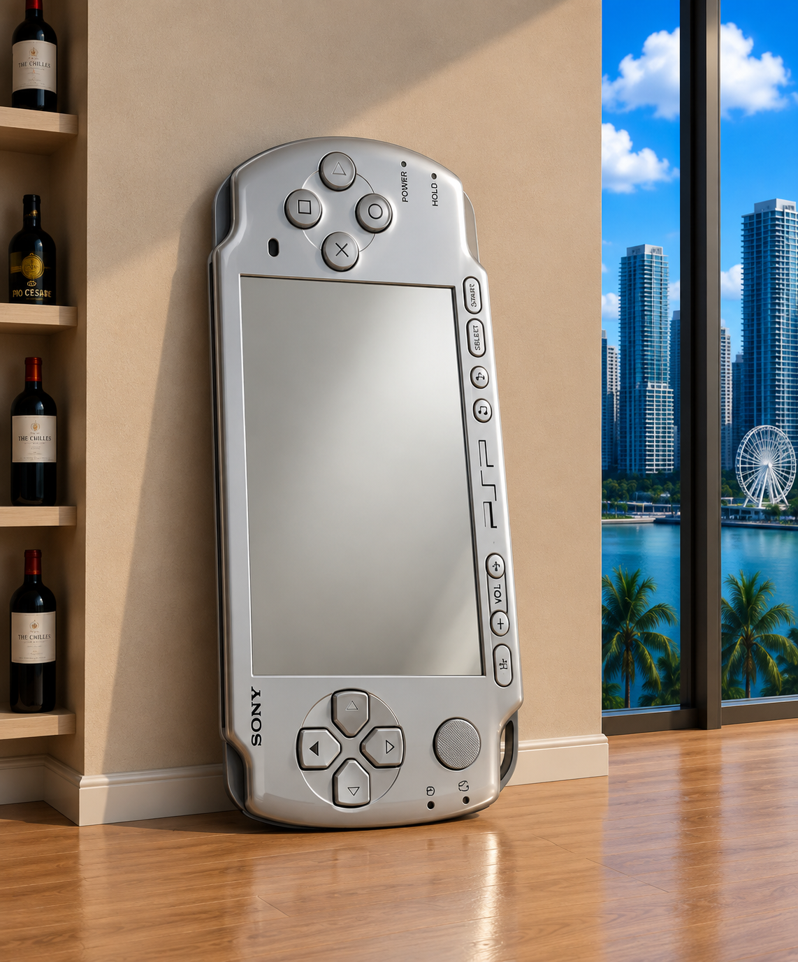 PSP Inspired Art Mirror