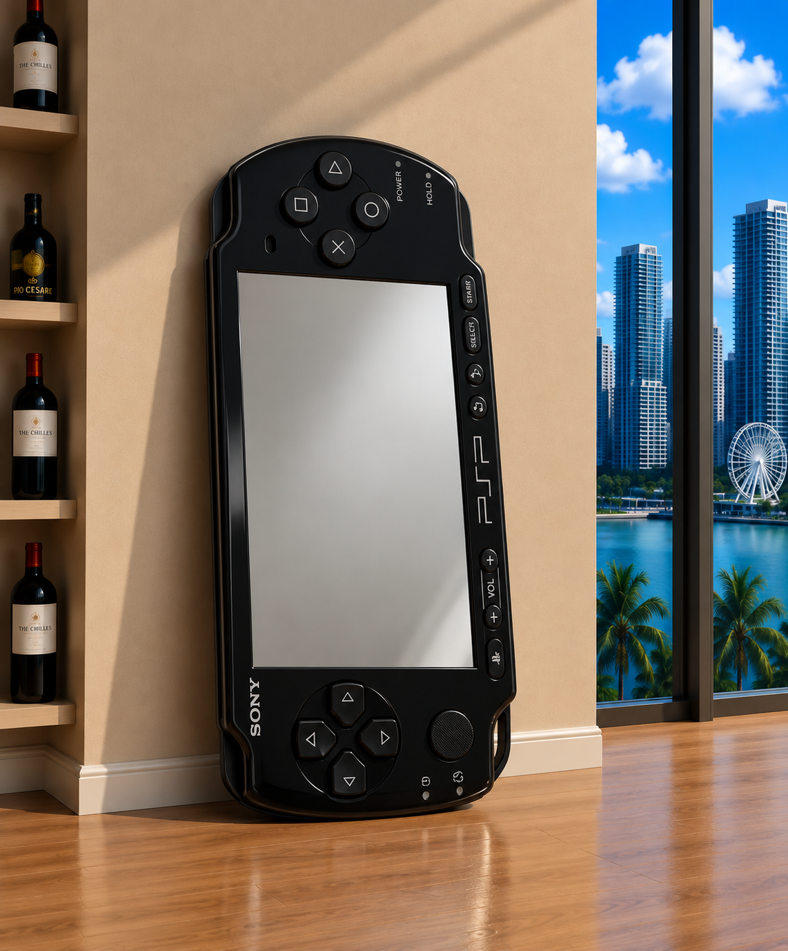 PSP Inspired Art Mirror